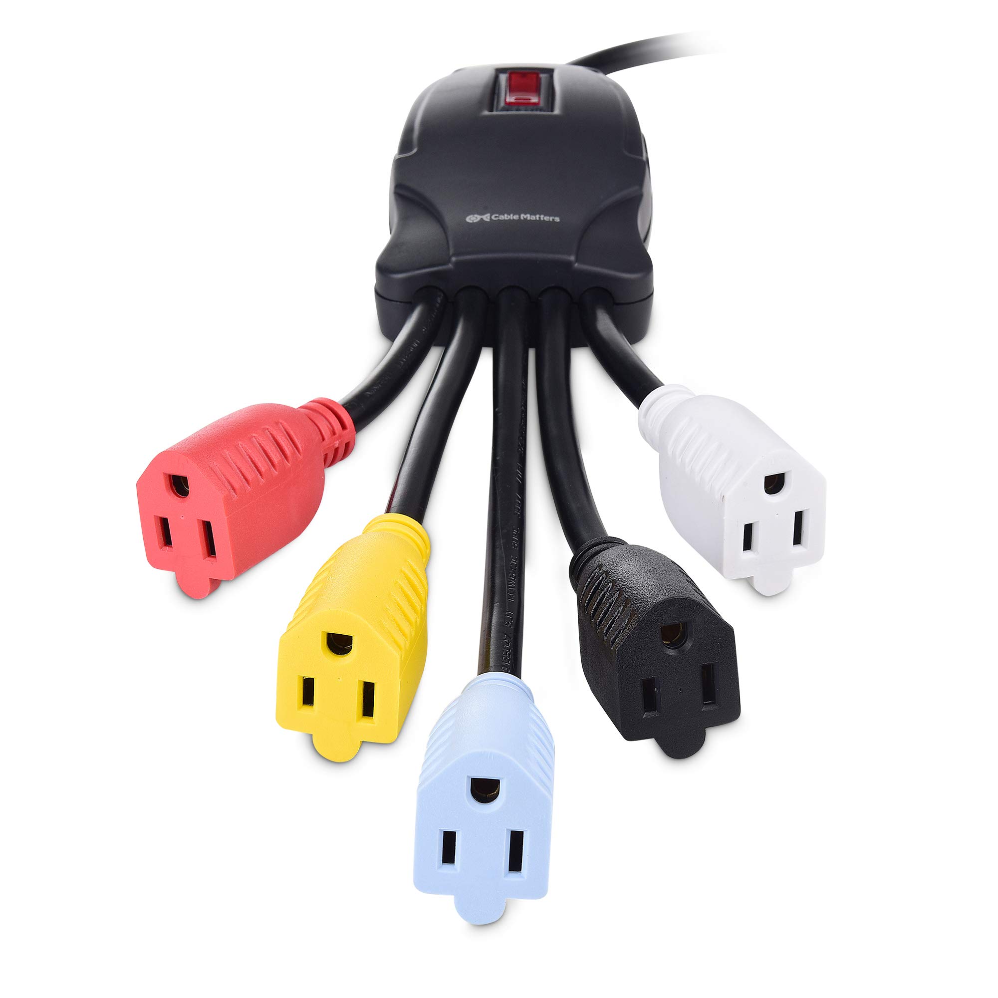 Foto 5 pulgar | Cable Divisor De Cable De Alimentación Matters Power Squid 5 Outlet - Venta Internacional.