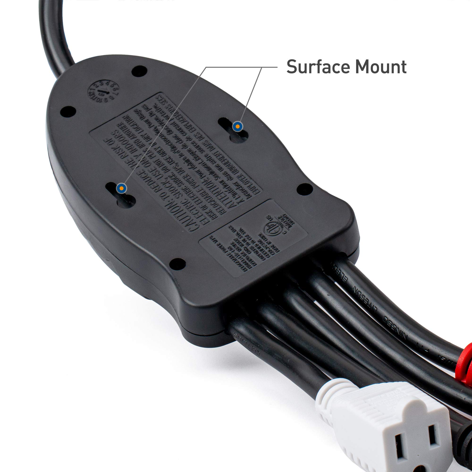 Foto 7 pulgar | Cable Divisor De Cable De Alimentación Matters Power Squid 5 Outlet - Venta Internacional.