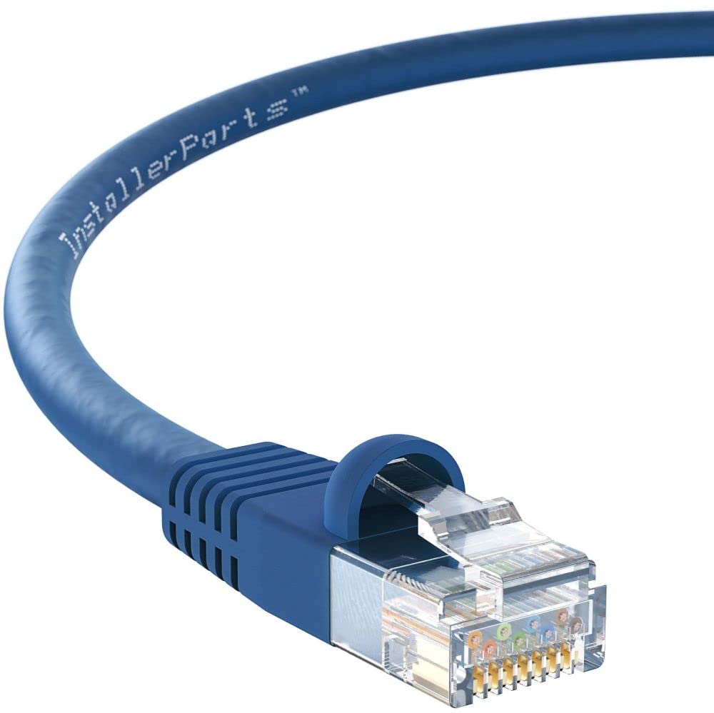 Foto 2 pulgar | Instalador De Cables Cat6 Booted Utp [azul]  0 9 M  Paquete De 10 - Venta Internacional.