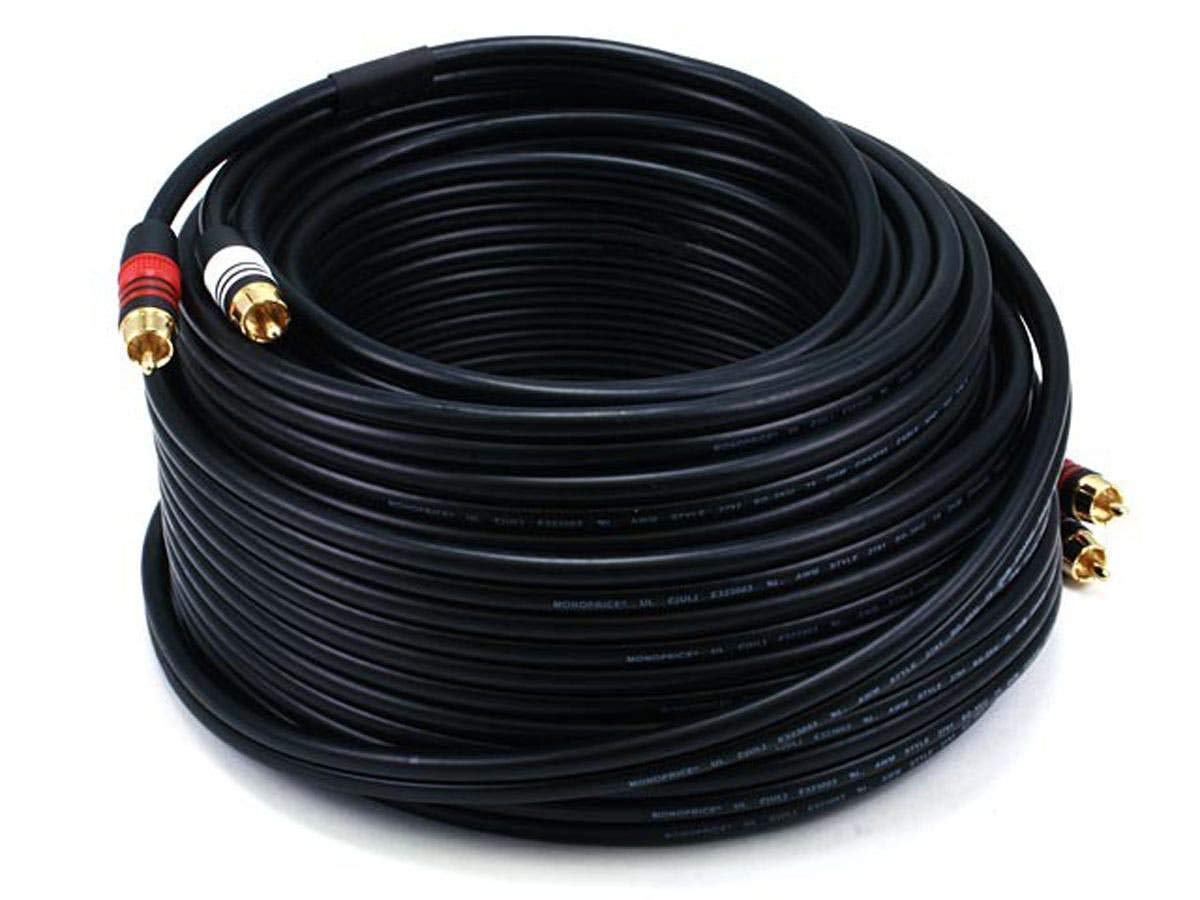 Foto 2 pulgar | Cable Monoprice 105349 De 22 Awg Premium De 2 Conectores Rca A 2 Conectores Rca - Venta Internacional.