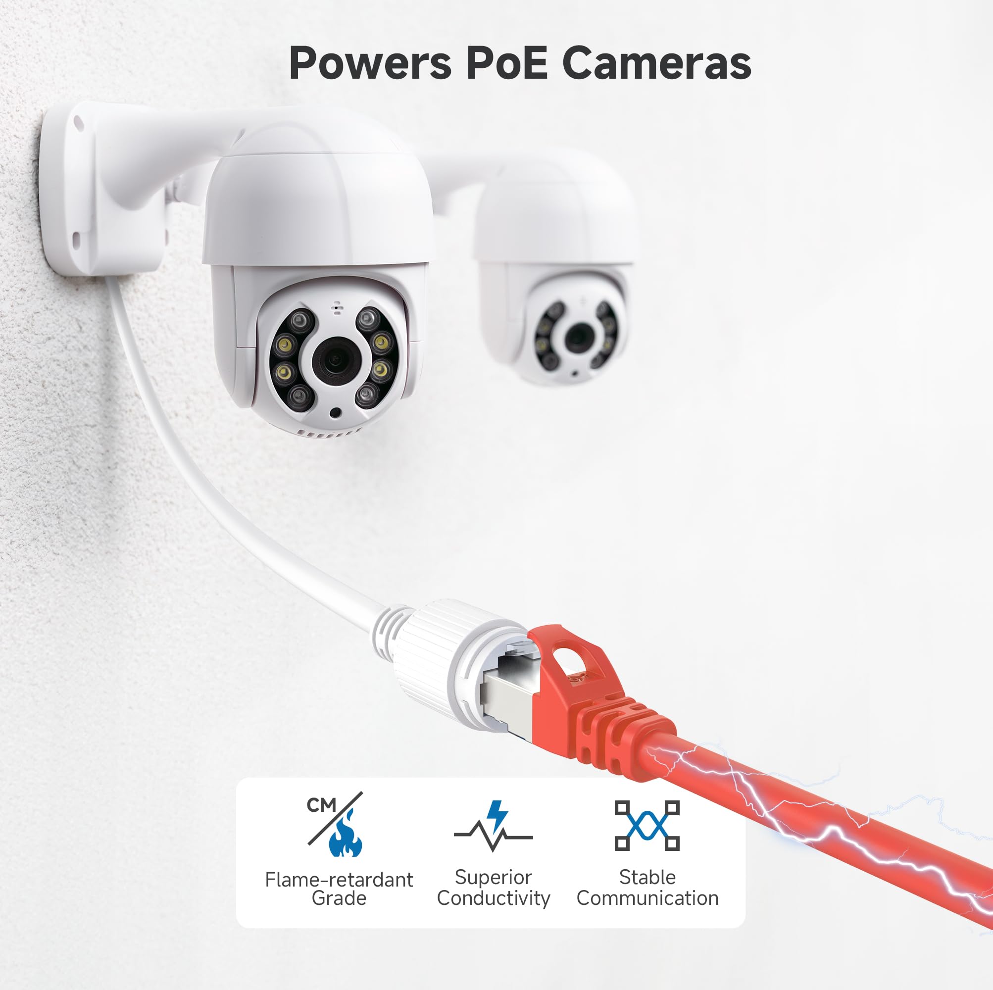 Foto 7 pulgar | Cable Ethernet Matters Cat 6a  10 Gbps  200 Pies  Rojo - Venta Internacional.