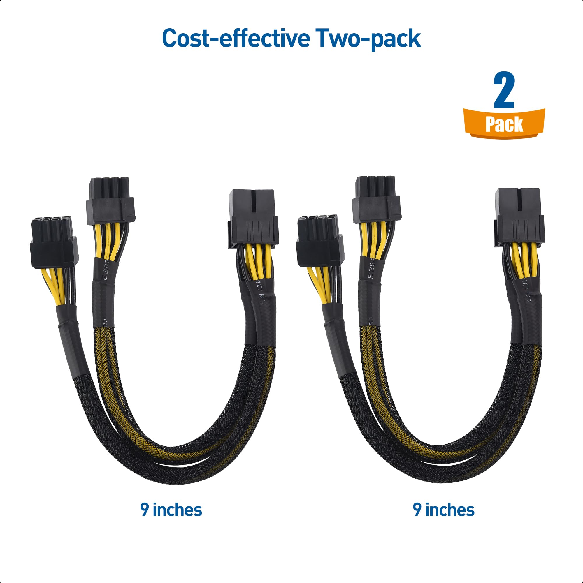 Foto 8 pulgar | Cable Adaptador De Alimentación Matters: Pcie De 8 Pines A Doble De 8 Pines - Venta Internacional.