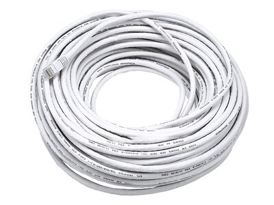 Foto 4 | Cable De Conexión Ethernet Monoprice Cat6 24 Awg 100 Pies Blanco - Venta Internacional.