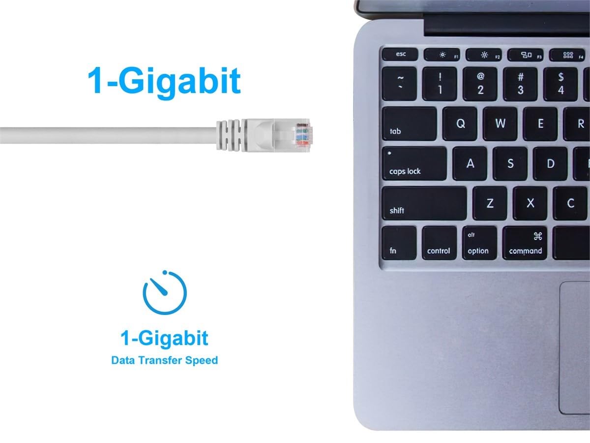 Foto 6 pulgar | Cable De Conexión Ethernet Monoprice Cat6  24 Awg  100 Pies  Blanco - Venta Internacional.