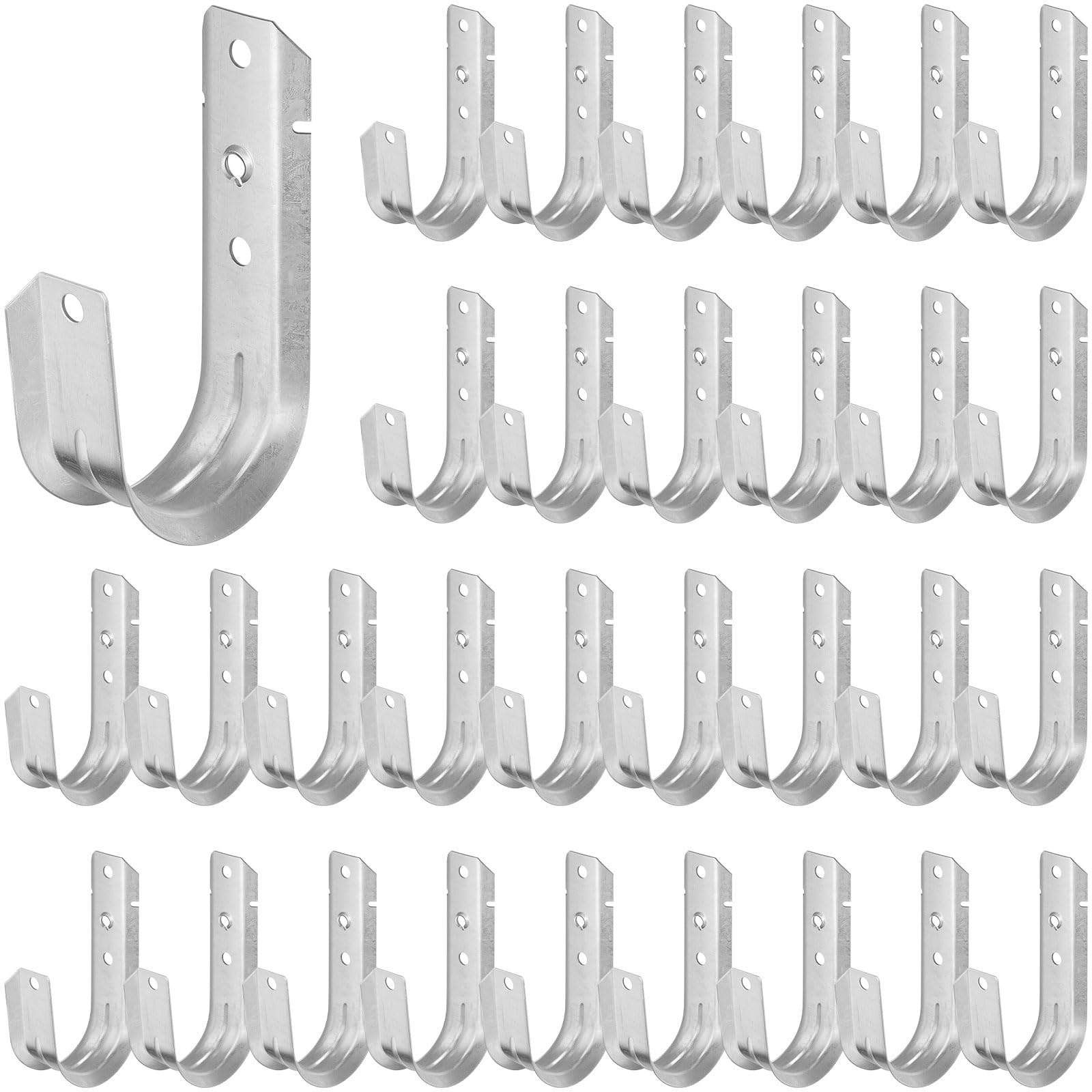 Foto 2 pulgar | Soporte De Cable En J Hooks Blulu De Acero Galvanizado De Alta Resistencia X30 - Venta Internacional.