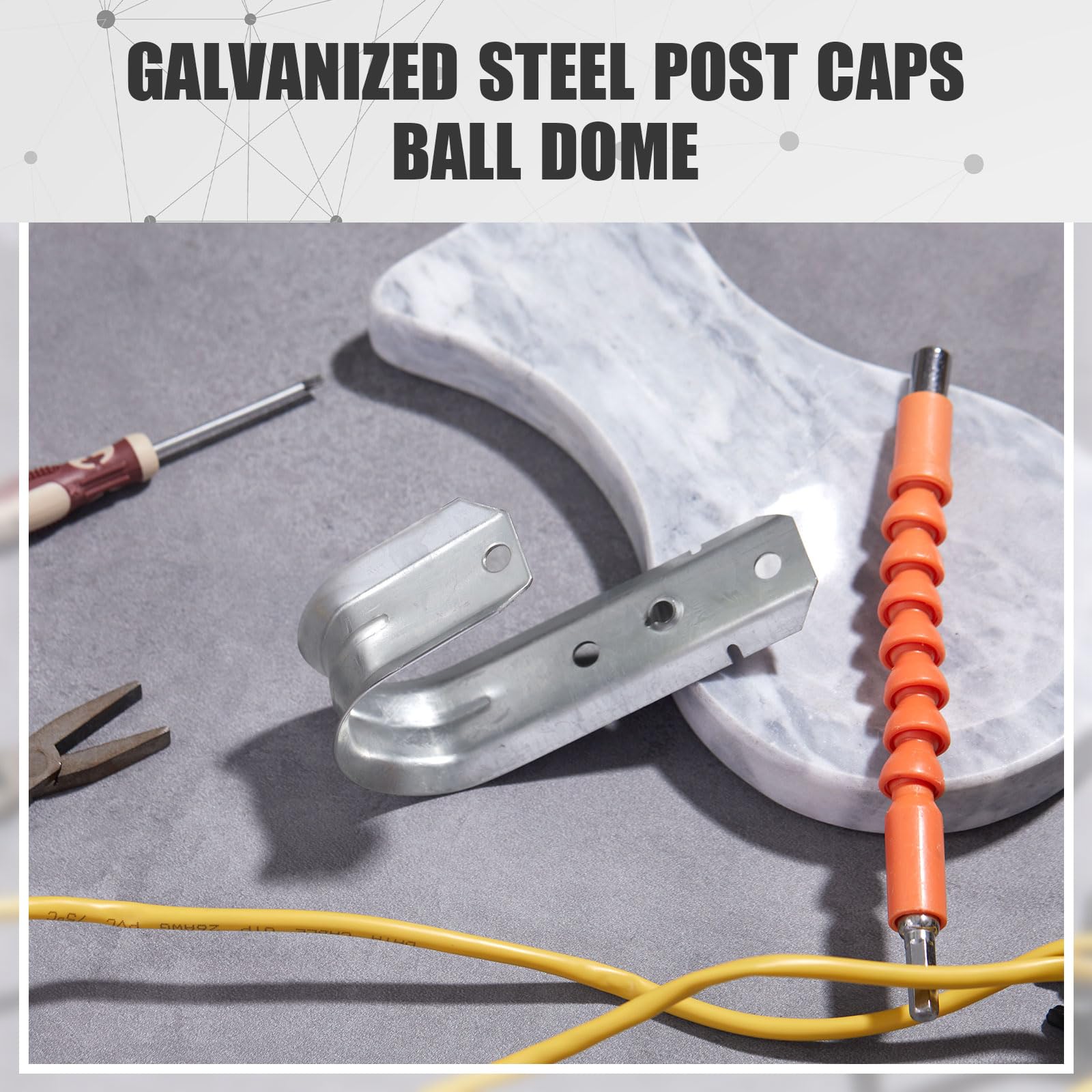 Foto 7 | Soporte De Cable En J Hooks Blulu De Acero Galvanizado De Alta Resistencia X30 - Venta Internacional.