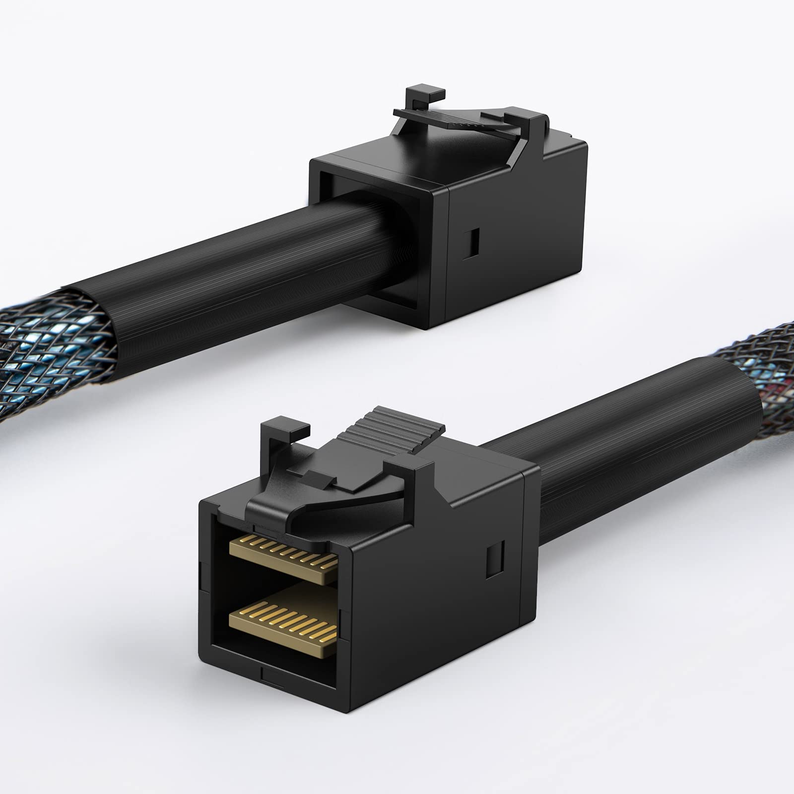 Foto 4 pulgar | Cable Cablecreation Interno Mini Sas Hd Sff-8643 De 1 M - Venta Internacional.