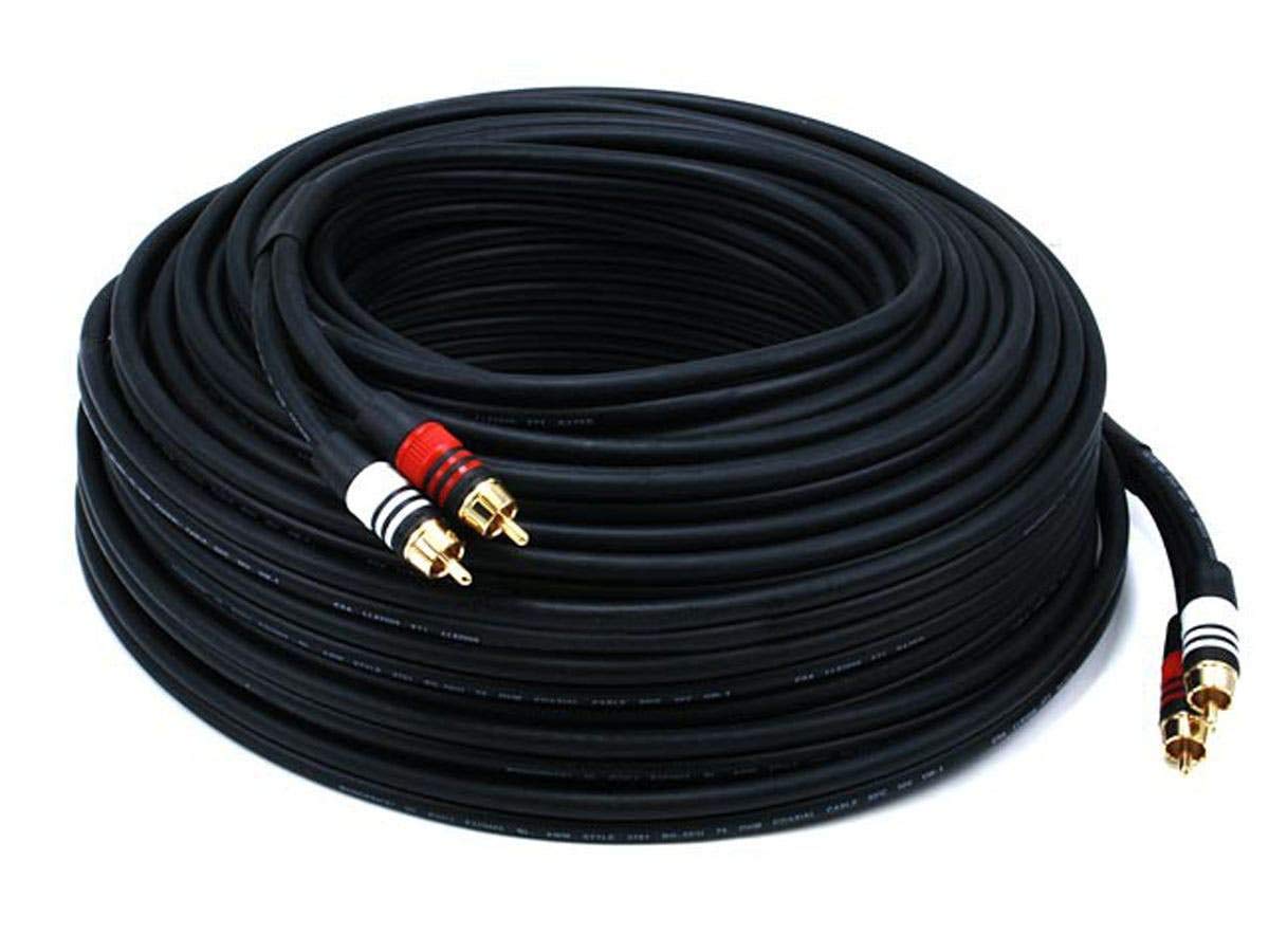 Foto 6 pulgar | Cable De Audio Monoprice Premium De 2 Conectores Rca A 2 Conectores Rca De 50 Pies - Venta Internacional.