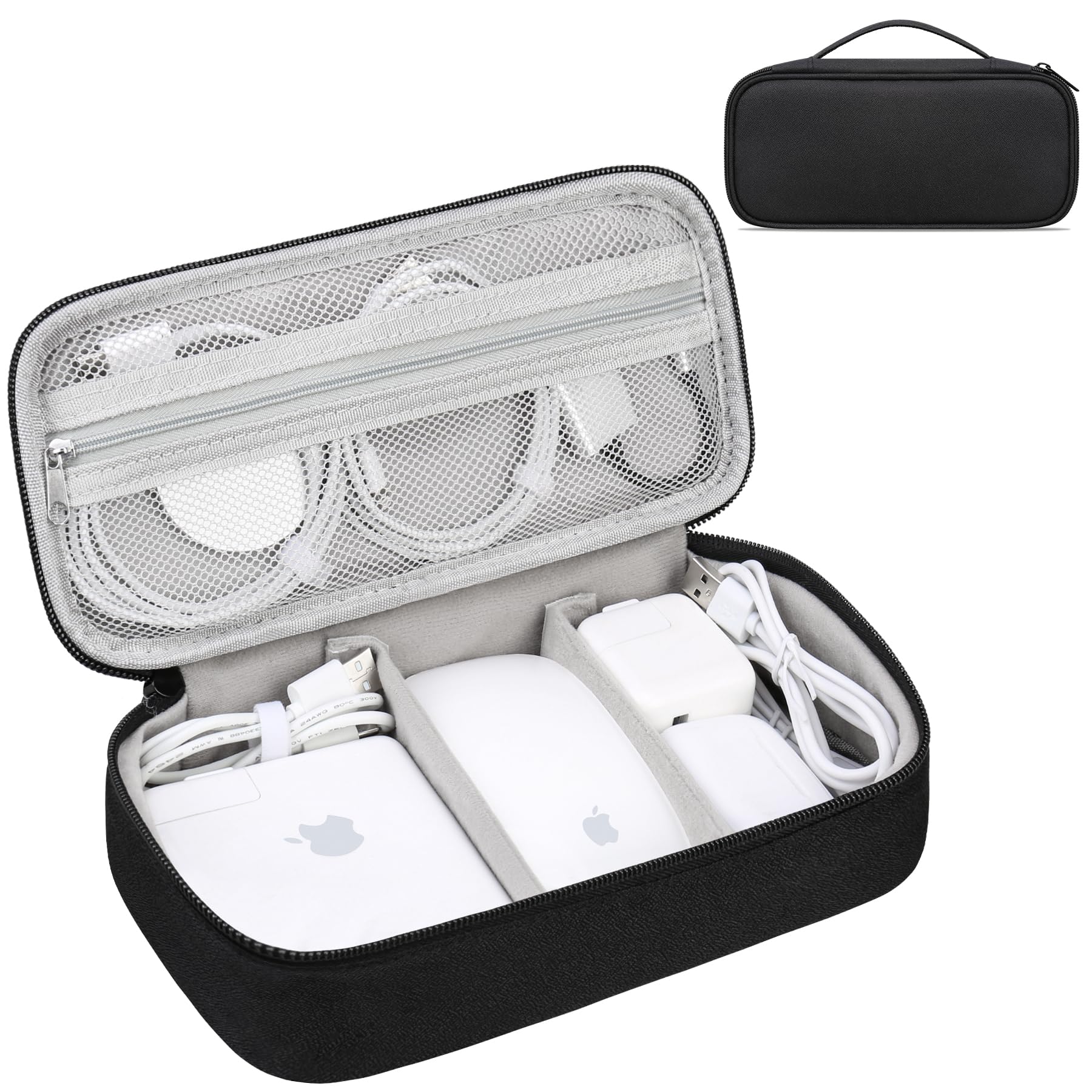 Foto 2 pulgar | Bolsa Organizadora De Cables De Viaje Lacdo Electronic Black - Venta Internacional.