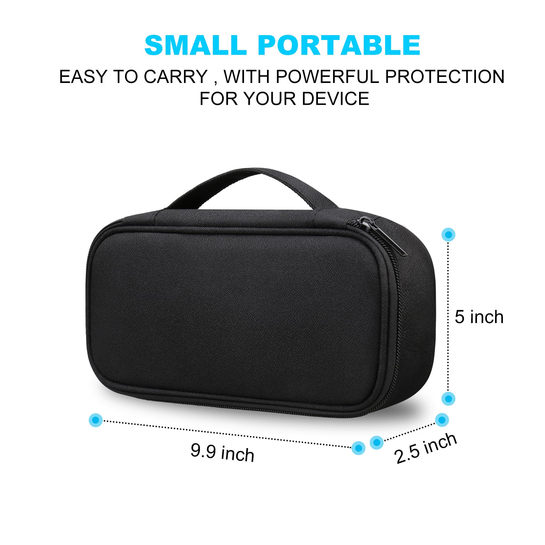 Foto 5 pulgar | Bolsa Organizadora De Cables De Viaje Lacdo Electronic Black - Venta Internacional.