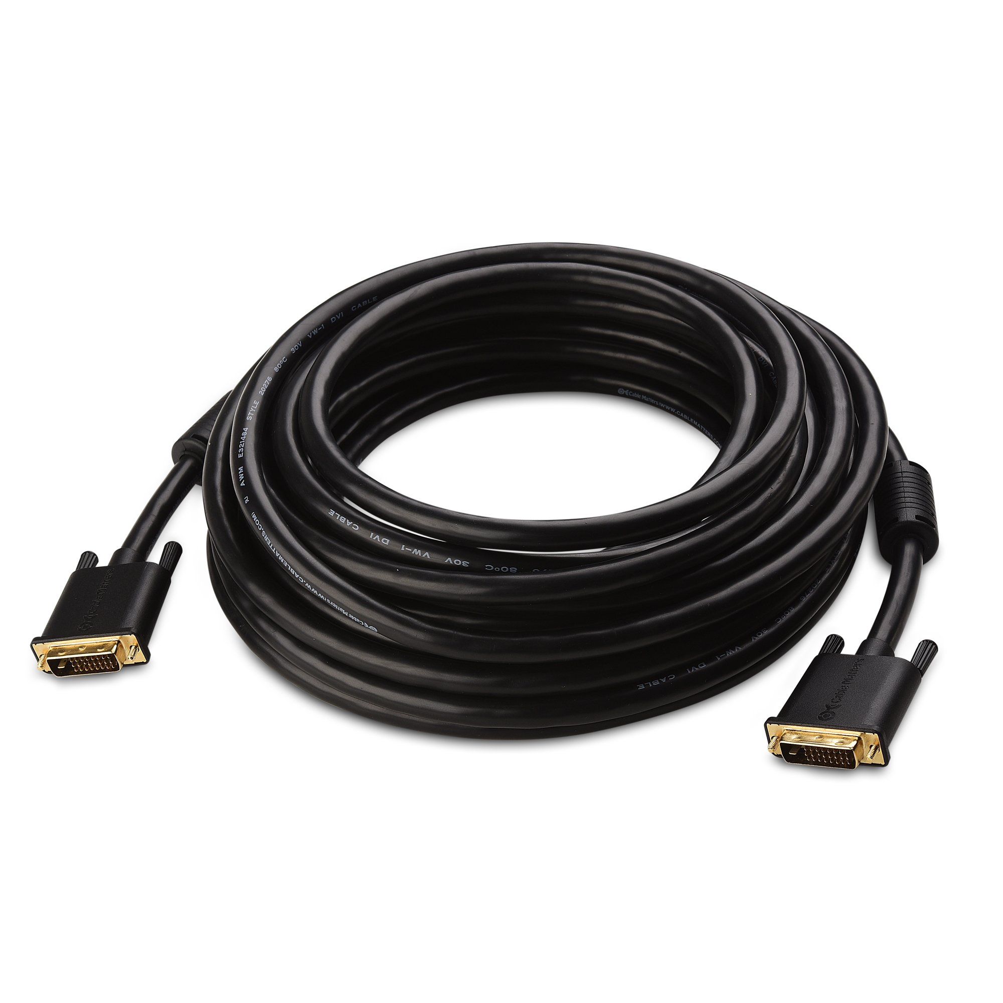 Foto 3 pulgar | Cable Dvi Cable Matters Dvi-d Dual Link De 35 Pies - Venta Internacional.