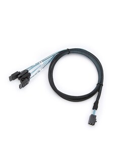 Foto 6 | Cable Mini Sas Hd Interno Cablecreation De 0 5 M Sff-8643 A 4 Unidades Sata - Venta Internacional.