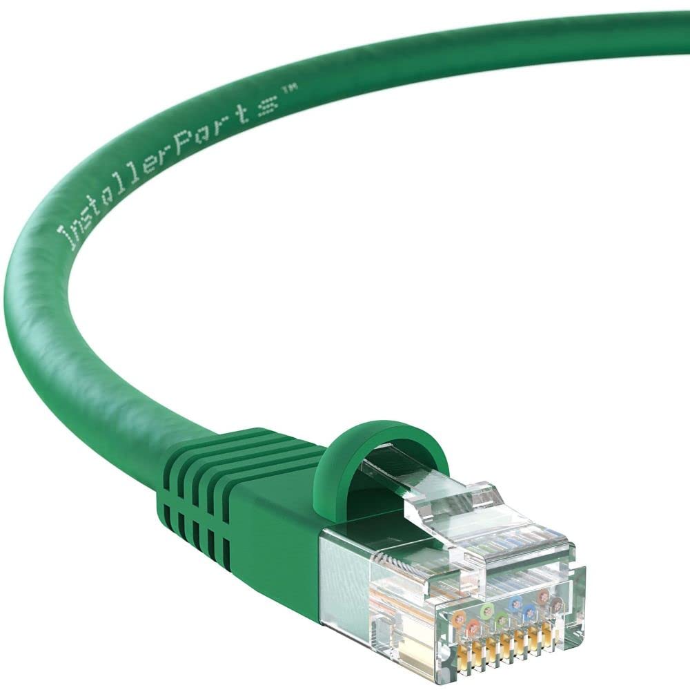 Foto 1 | Piezas De Instalación De Cables Cat6 Con Arranque Utp  Color Verde  0 3 M  Paquete De 10 - Venta Internacional.