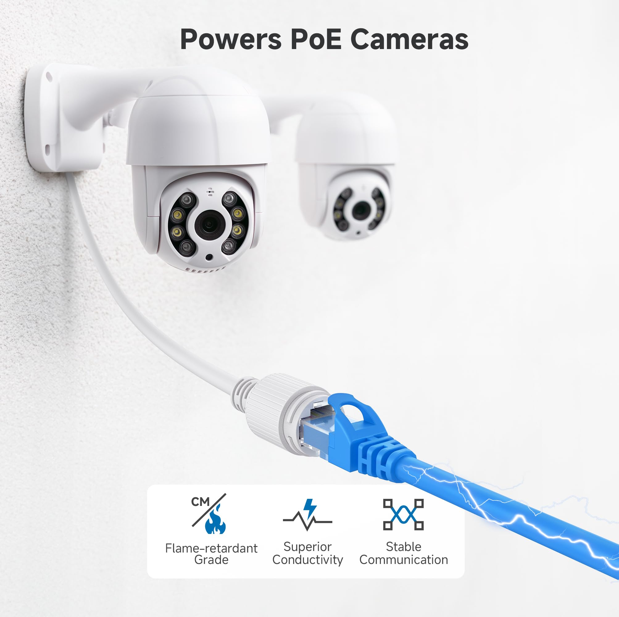 Foto 8 pulgar | Cable Ethernet Matters Cat 6  10 Gbps  12 M  Azul - Venta Internacional.