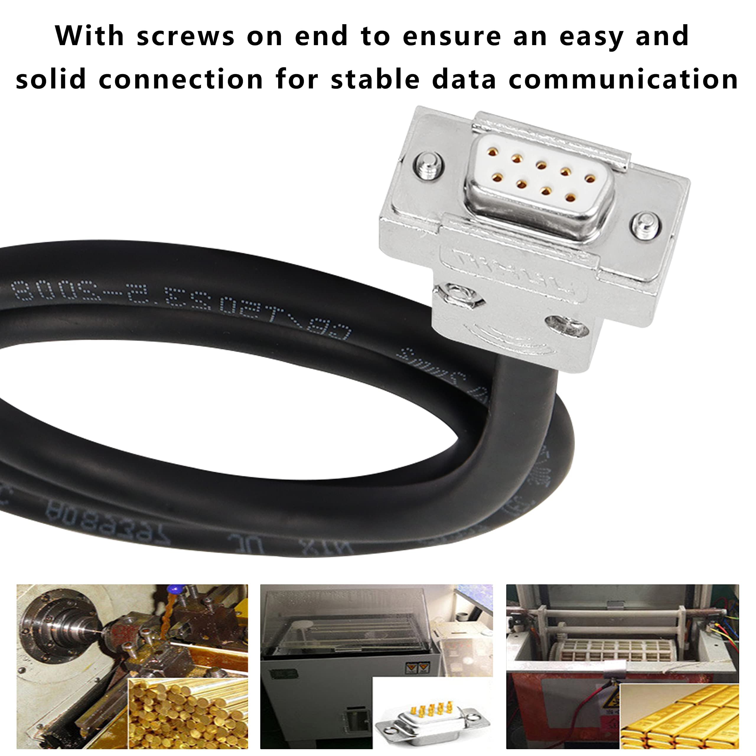 Foto 5 | Cable Adaptador De Conector Db9 Xmsjsiy D-sub De 9 Pines Rs232 Rs485 - Venta Internacional.