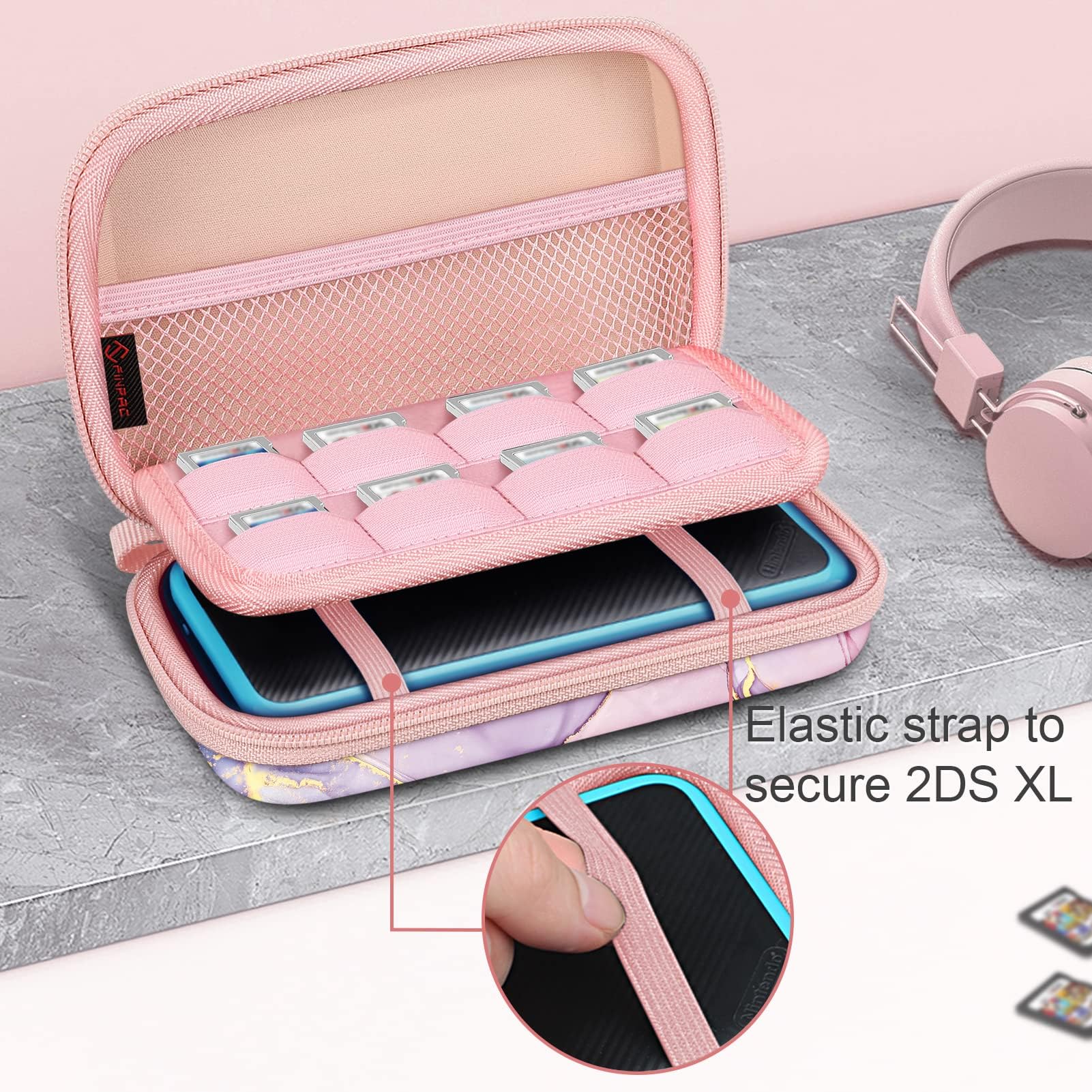Foto 6 pulgar | Funda De Transporte Fintie Para Nintendo New 2ds Xl Ll/new 3ds - Venta Internacional.