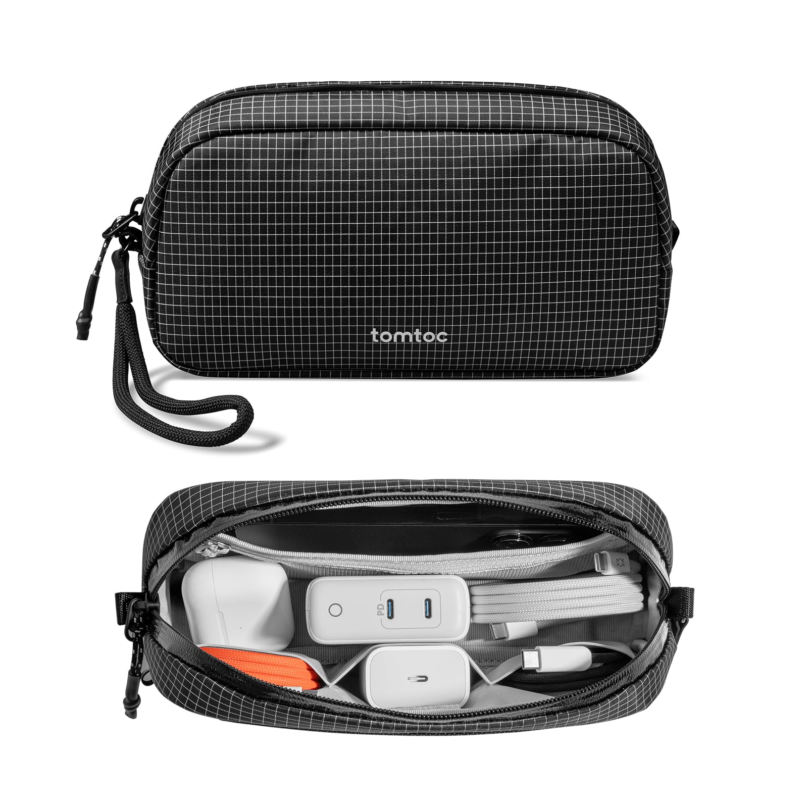 Foto 1 | Estuche De Viaje Tomtoc Electronics Organizer Resistente Al Agua - Venta Internacional.