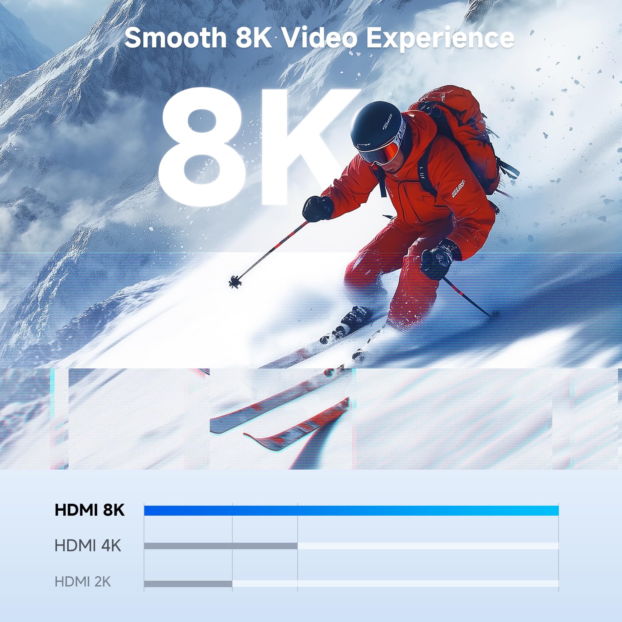 Foto 4 pulgar | Cable Adaptador Cable Matters 8k Displayport 1.4 A Hdmi 2.1 - Venta Internacional.
