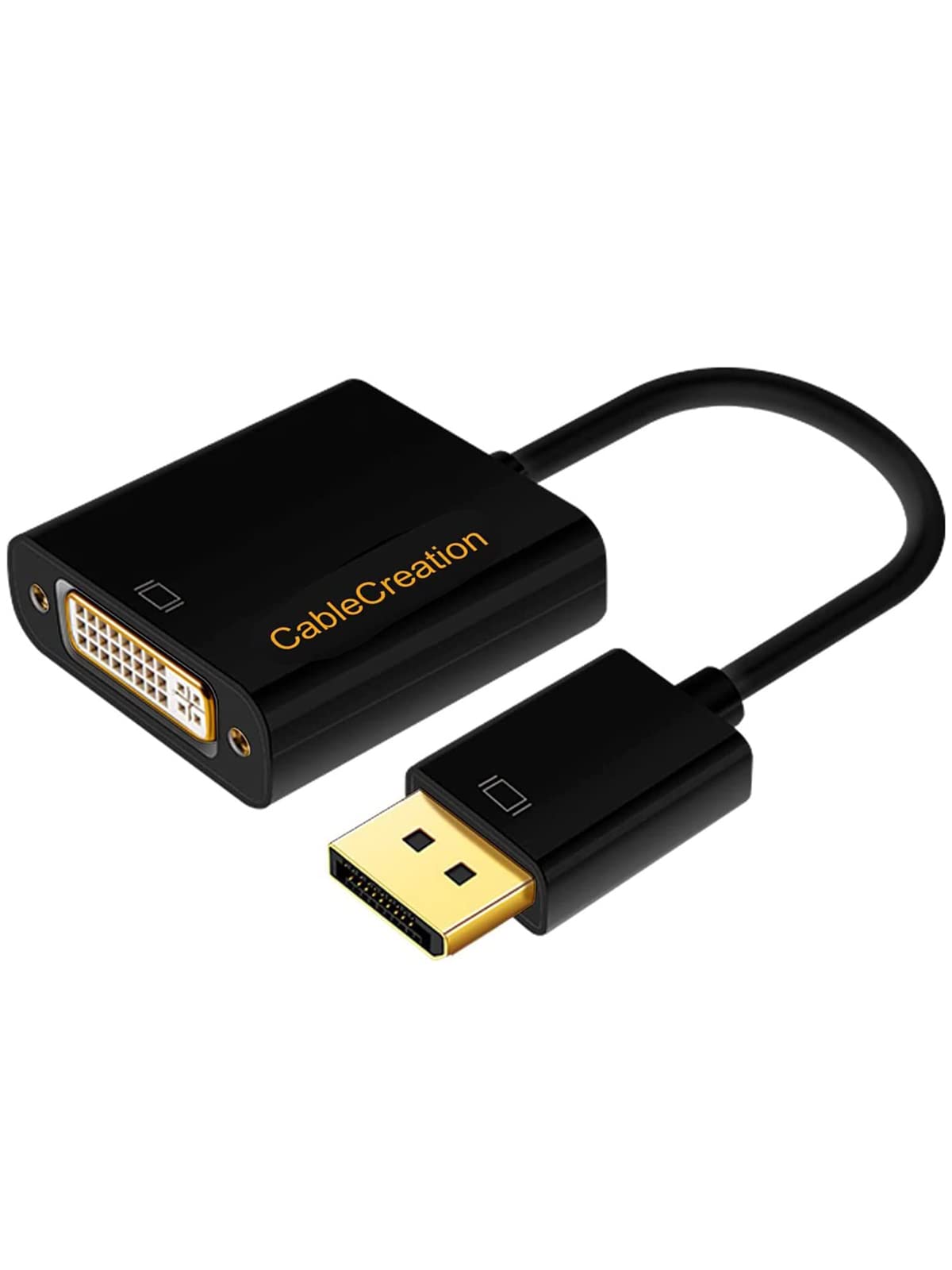 Foto 2 pulgar | Adaptador Cablecreation Dp A Dvi 1080p @60hz  10 Cm - Negro - Venta Internacional.