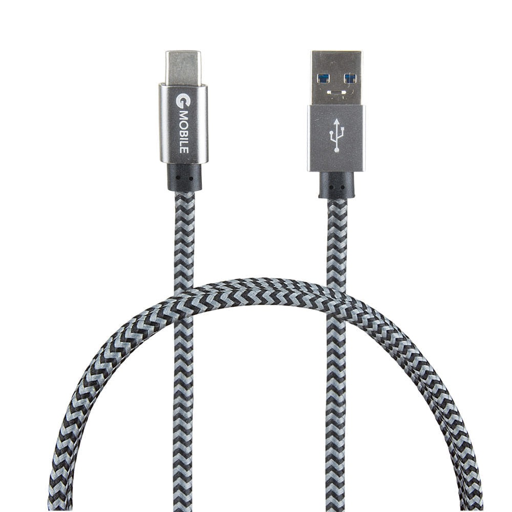 Foto 2 pulgar | Cable Tipo C A Usb G Mobile 15w 1 M Gris