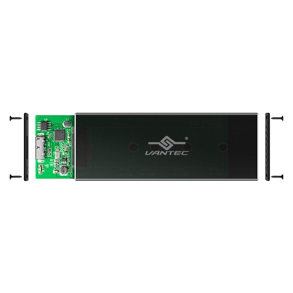Foto 6 pulgar | Carcasa Ssd Vantec Nexstar Sx M.2 A Usb 3.0 Negra - Venta Internacional.