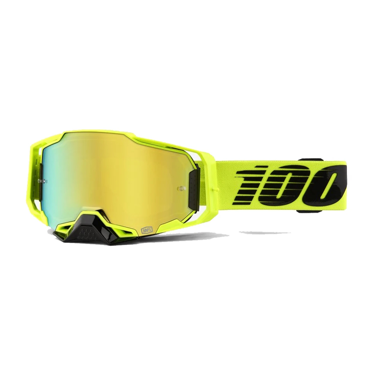 Foto 2 pulgar | Goggles Ride 100% para Motocross Enduro Armega Nuclear Citrus color Amarillo