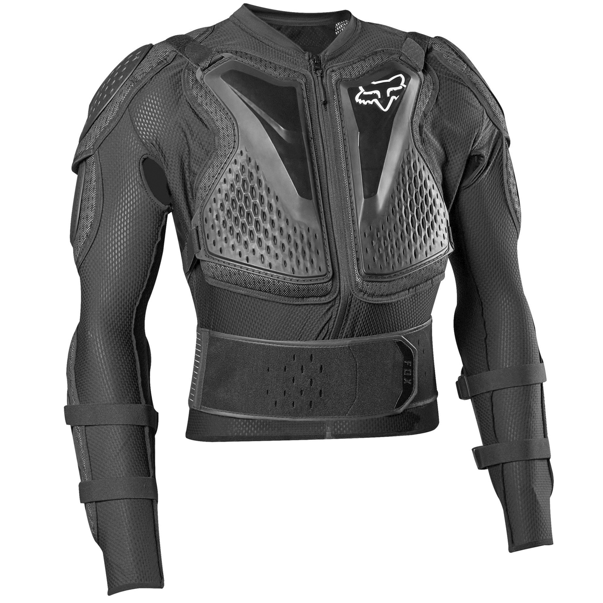 Foto 2 pulgar | Peto Integral Fox Titan Sport Jacket Mx20 Motocross Talla M color Negro