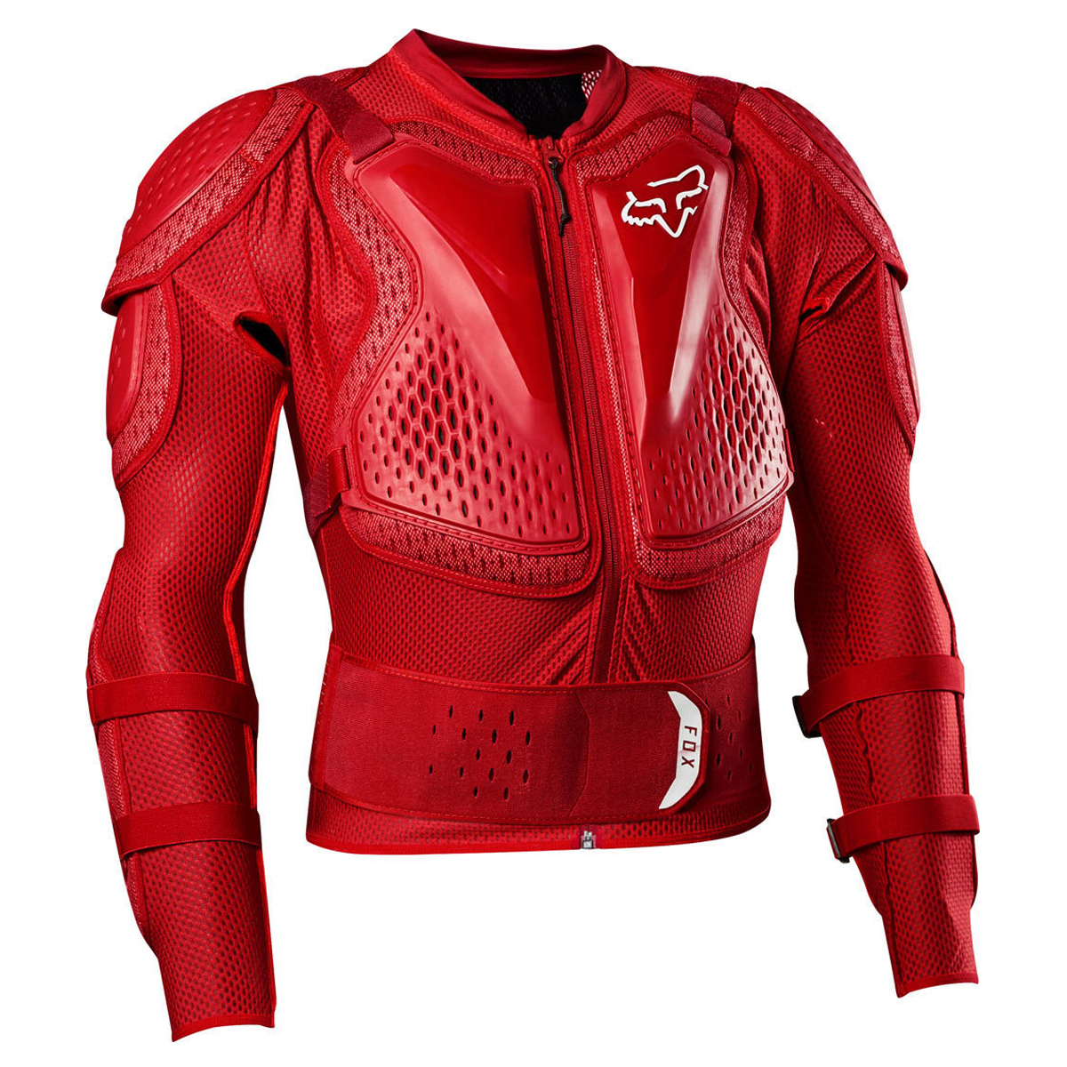 Foto 2 pulgar | Peto Integral Fox Titan Sport Jacket Mx20 Motocross Talla S color Negro