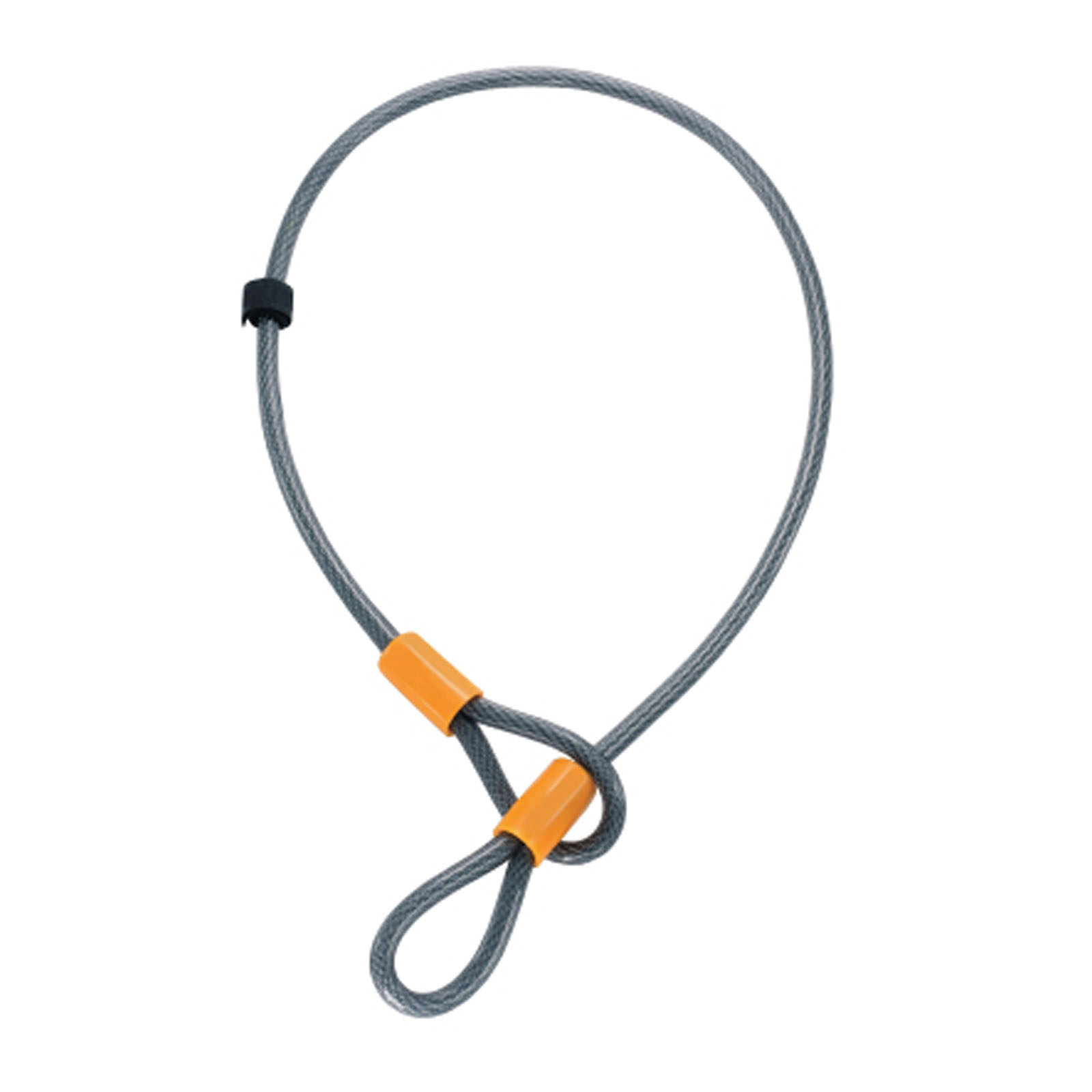 Cable de Acero OnGuard 8044 Akita color Negro Trenzado para Bicicleta