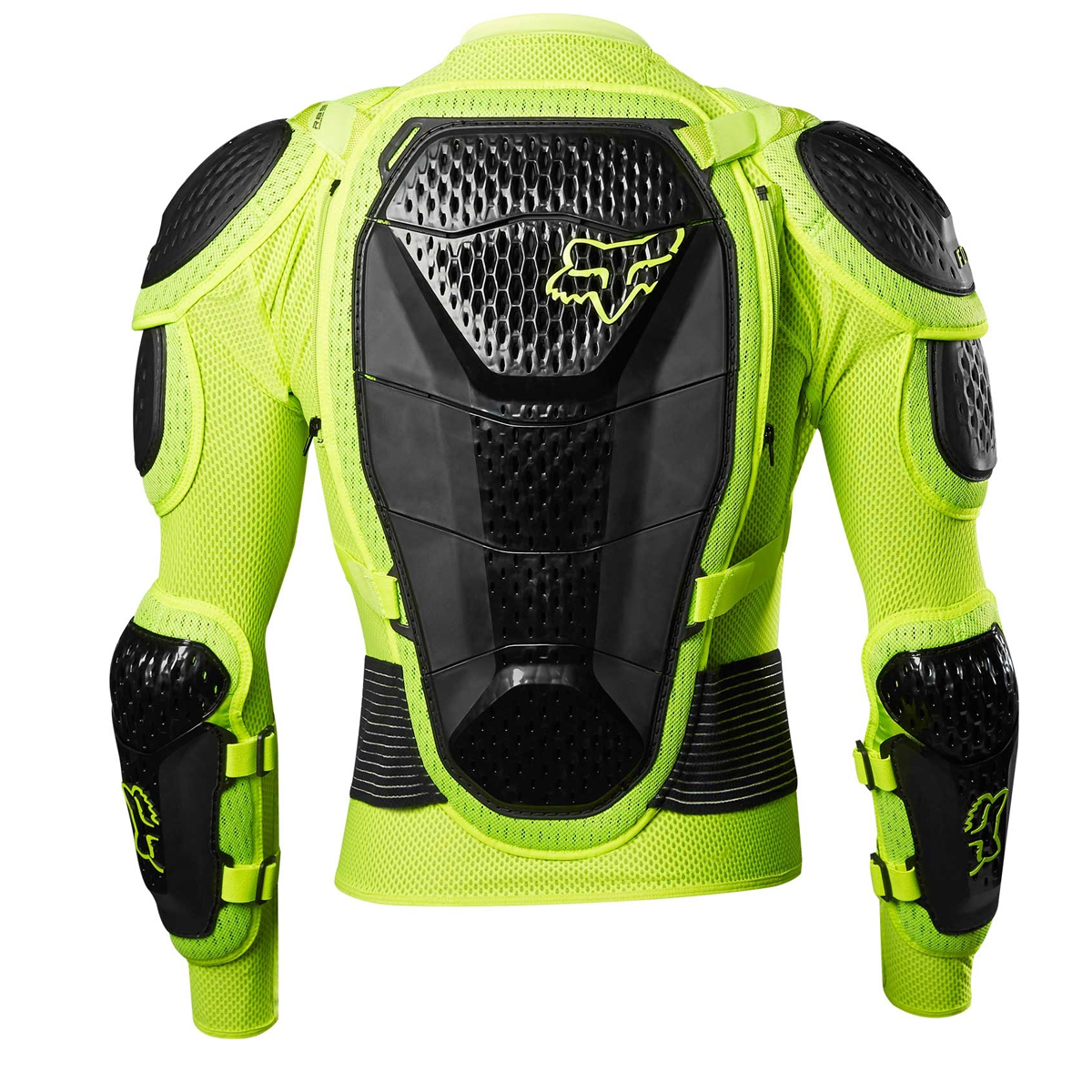 Foto 3 pulgar | Peto Integral Fox Titan Sport Jacket Mx20 para Motocross talla Xl color Verde