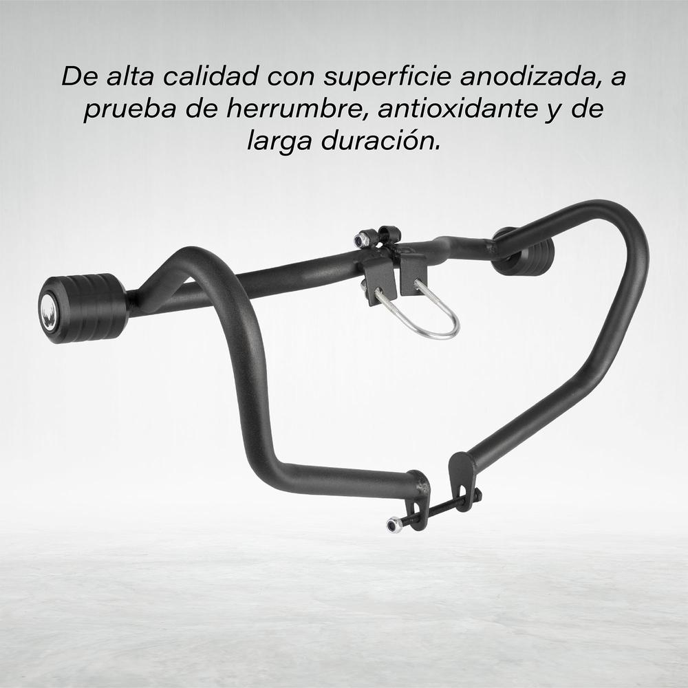 Foto 6 pulgar | Slider para Moto Match Nitrox color Negro