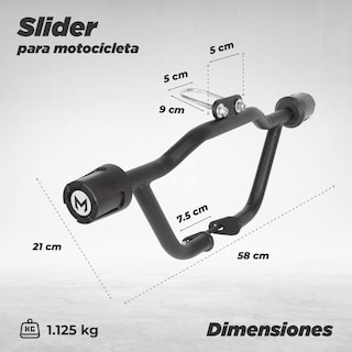 Foto 2 | Slider para Moto Match 125 Z / 150z color Negro
