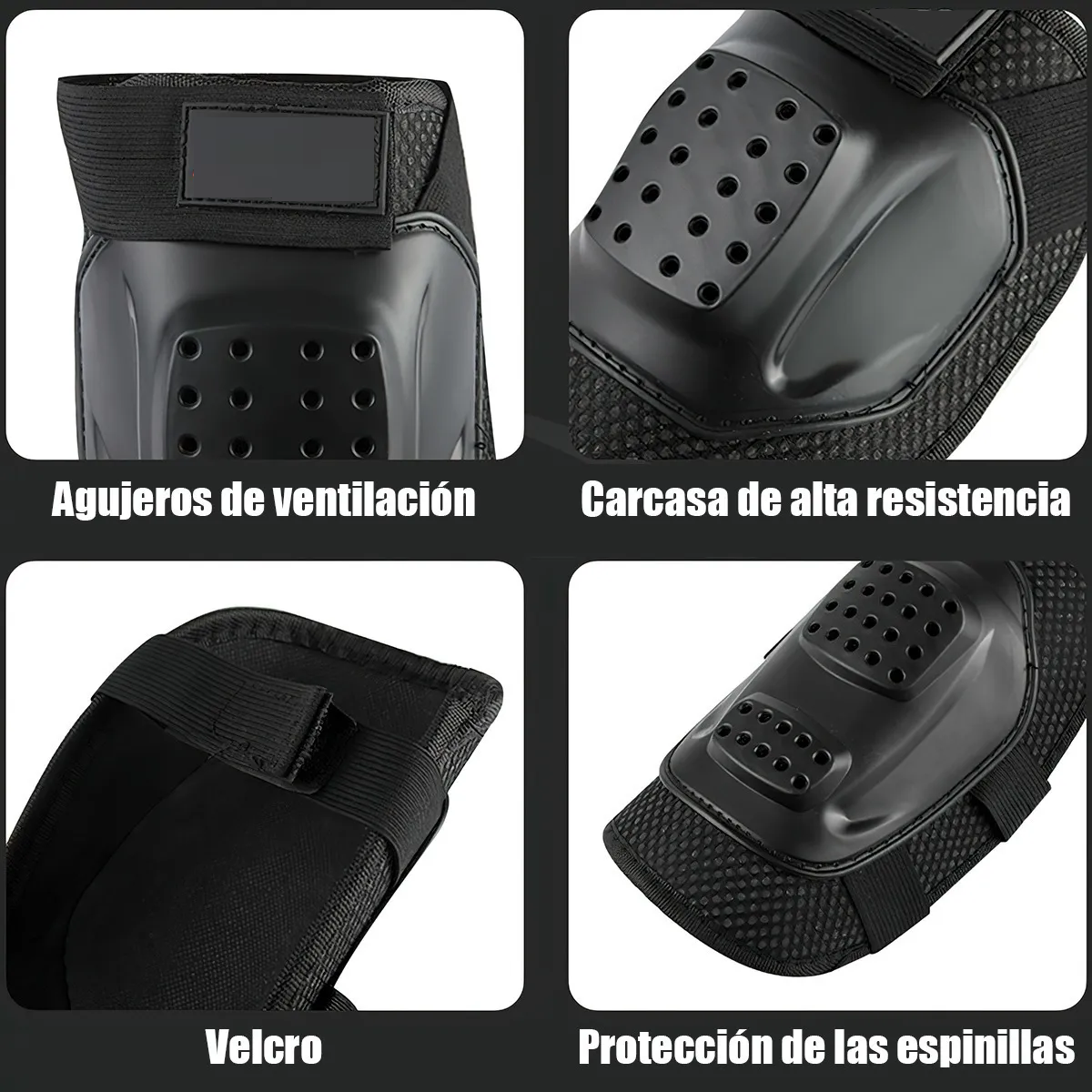 Foto 4 pulgar | Rodilleras y Coderas Eo Safe Imports ESI-3185 4 Piezas para Motociclista