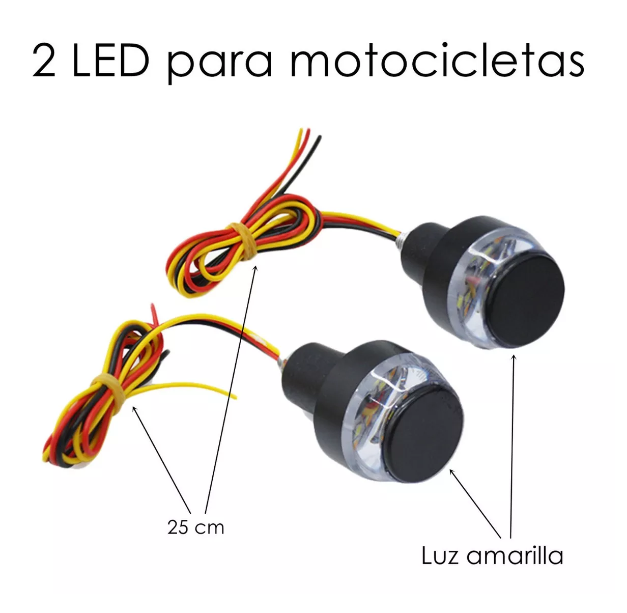 Foto 3 pulgar | Luz Led Belug Manillar Giro para Puños Direccional de Motocicletas