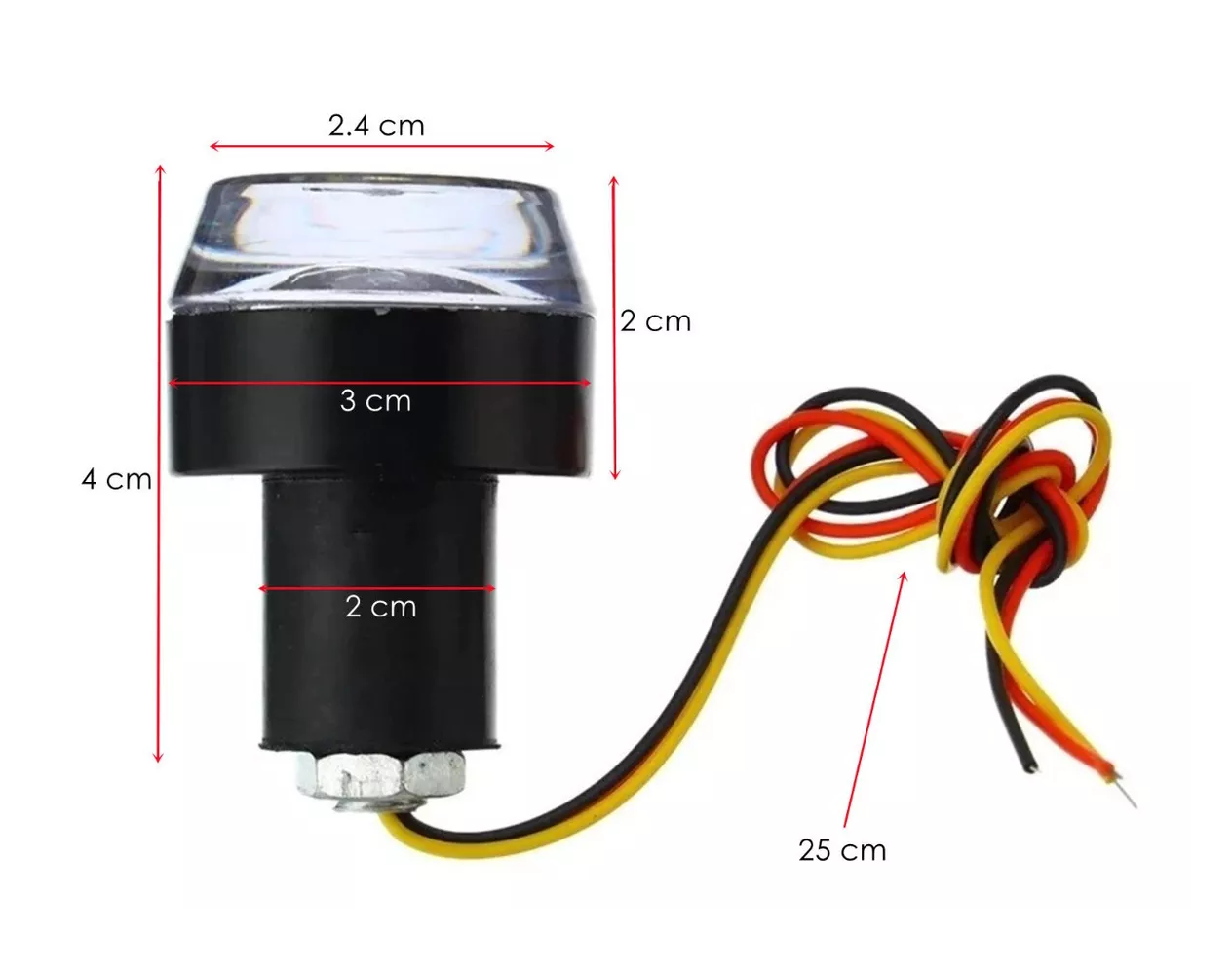 Foto 4 pulgar | Luz Led Belug Manillar Giro para Puños Direccional de Motocicletas