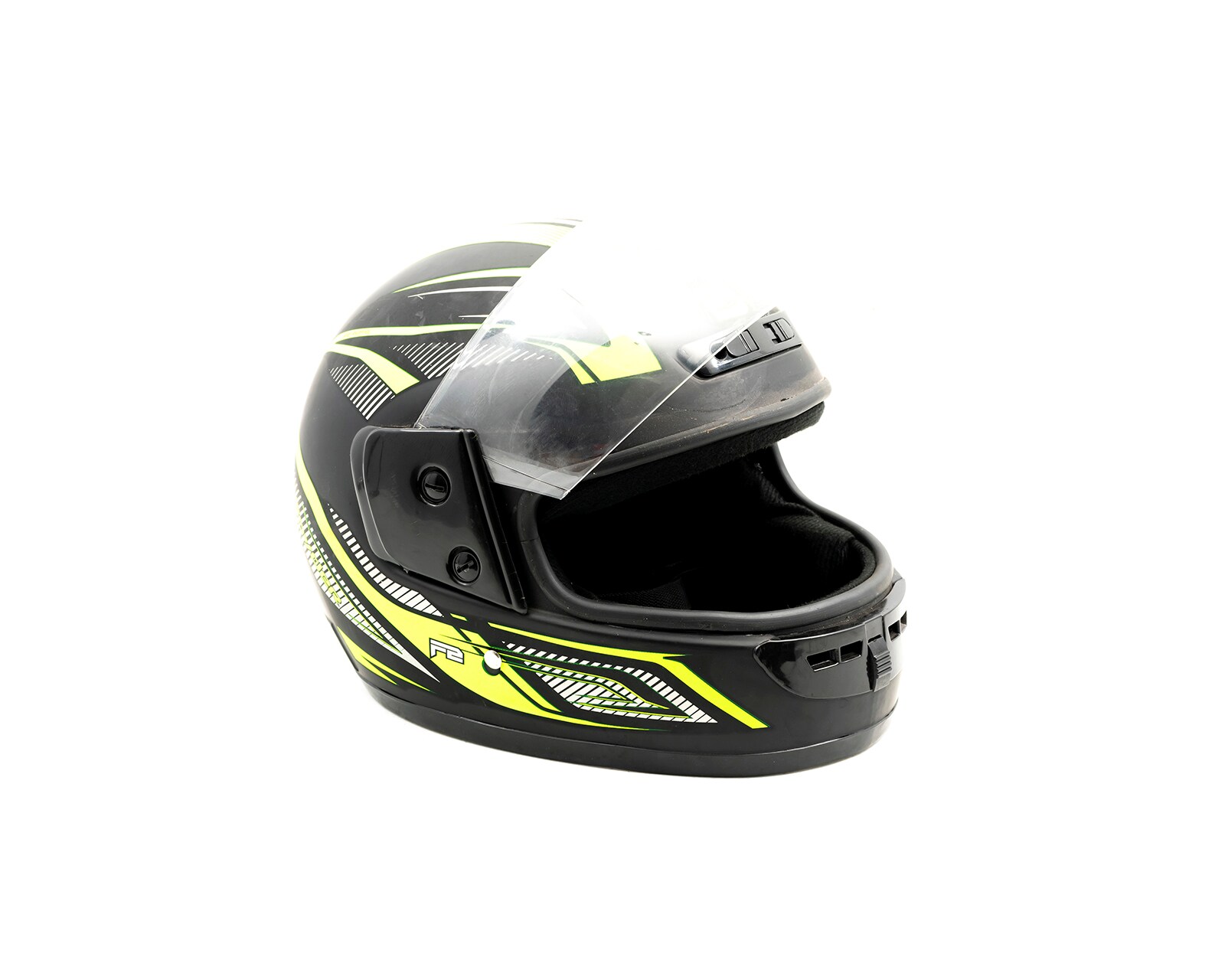 Casco Para Moto Cerrado L Amarillo Negro Coppel Com