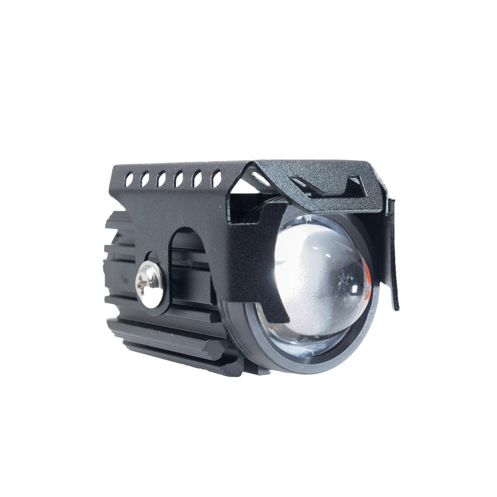 Foto 4 pulgar | Faro Auxiliar Led Para Moto Rasen Redondo Con Capuchón
