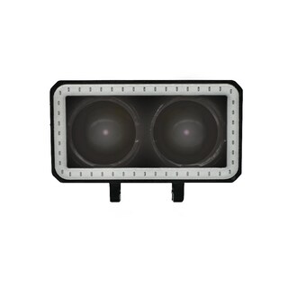 Foto 1 | Faro Auxiliar Led Rasen Para Moto Rectangular 2 Lupas