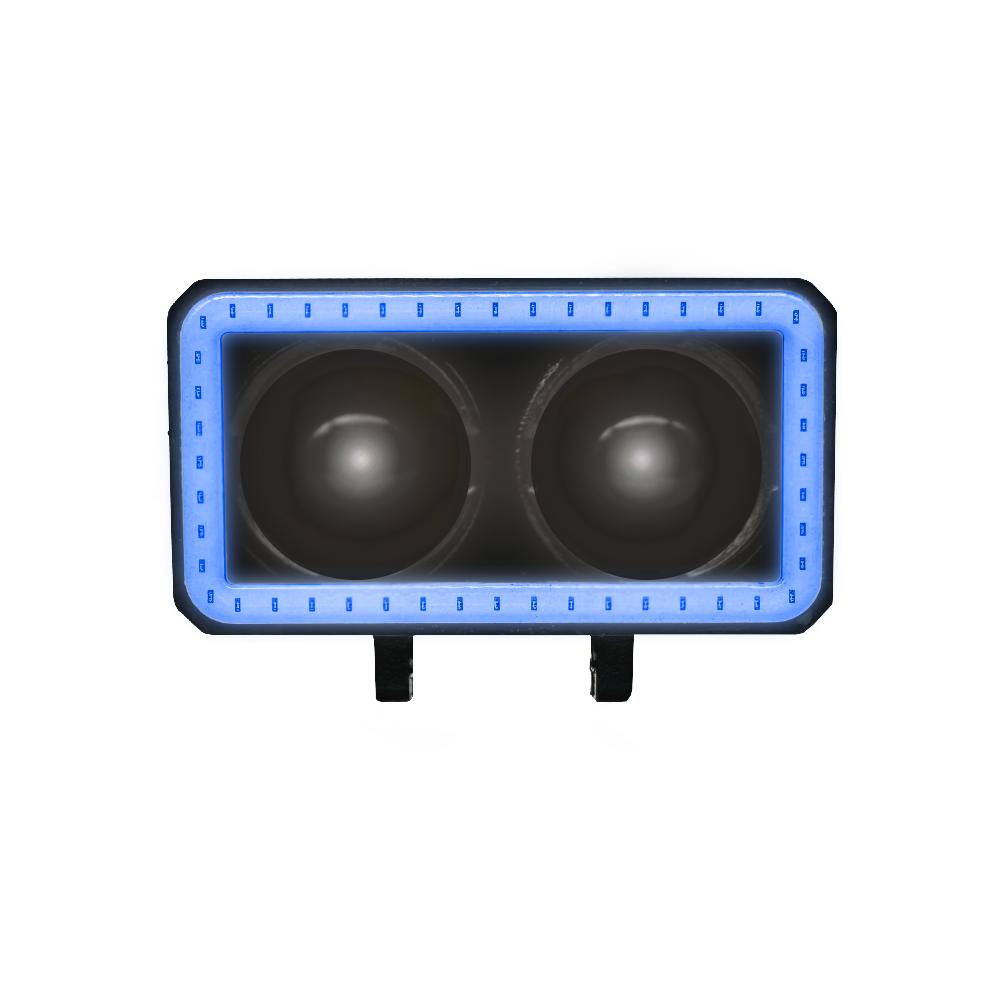 Foto 2 | Faro Auxiliar Led Rasen Para Moto Rectangular 2 Lupas