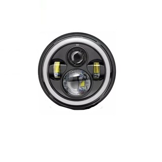 Foto 1 | Faro Universal Motocicle 7 Pulgadas Para Harley Honda Yamaha Eo Safe Imports Esi-3740-1 Negro