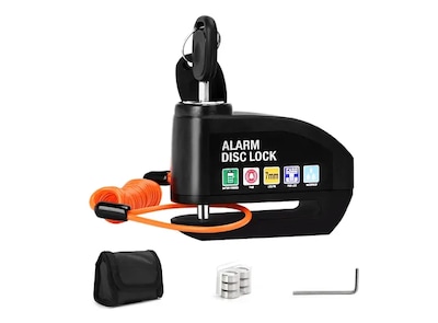Foto 1 | Candado Xtellar Para Moto Con Alarma Y Doble Llave - Impermeable Y Resistente