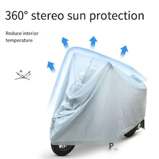 Foto 5 | Set De 3 Fundas Impermeables Para Moto Y 1 Candado Para Motocicleta Con Freno De Disco Y Alarma Impermeable