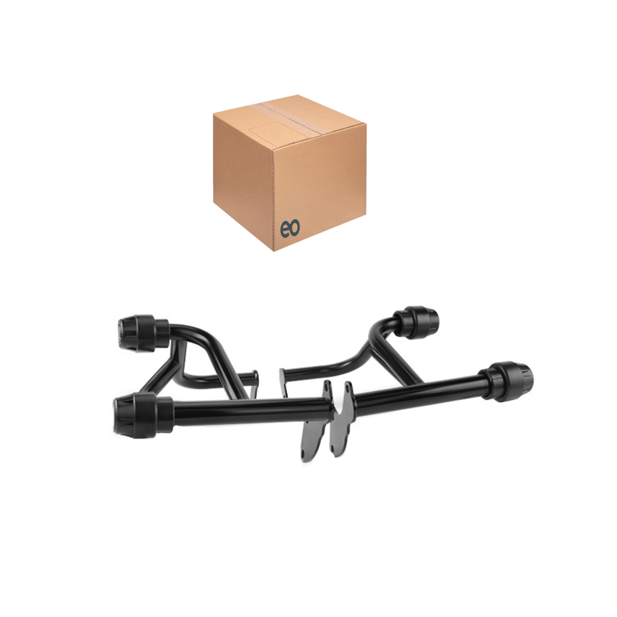 Foto 2 pulgar | Slider Para Moto Italika Eo Safe Imports Esi-20952 Negro