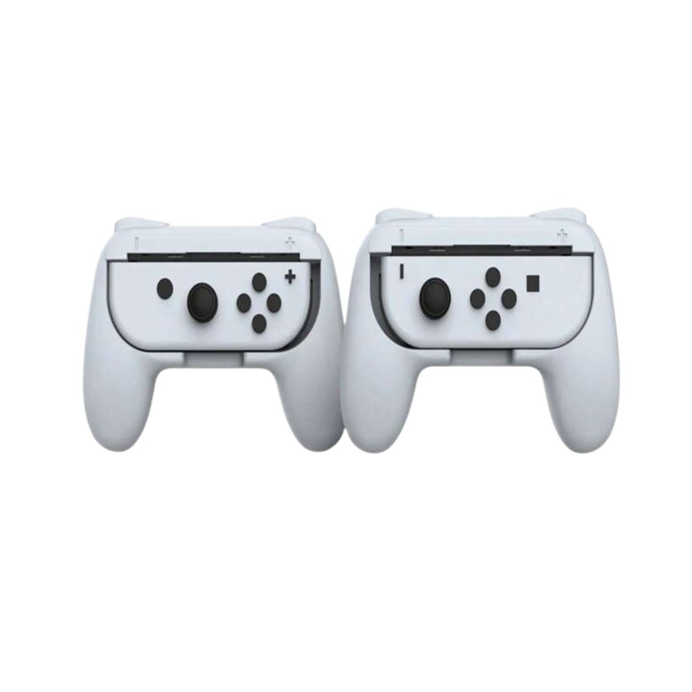 Foto 4 pulgar | Grips Para Joycons De Nintendo Switch Gadgets And Fun Color Blanco