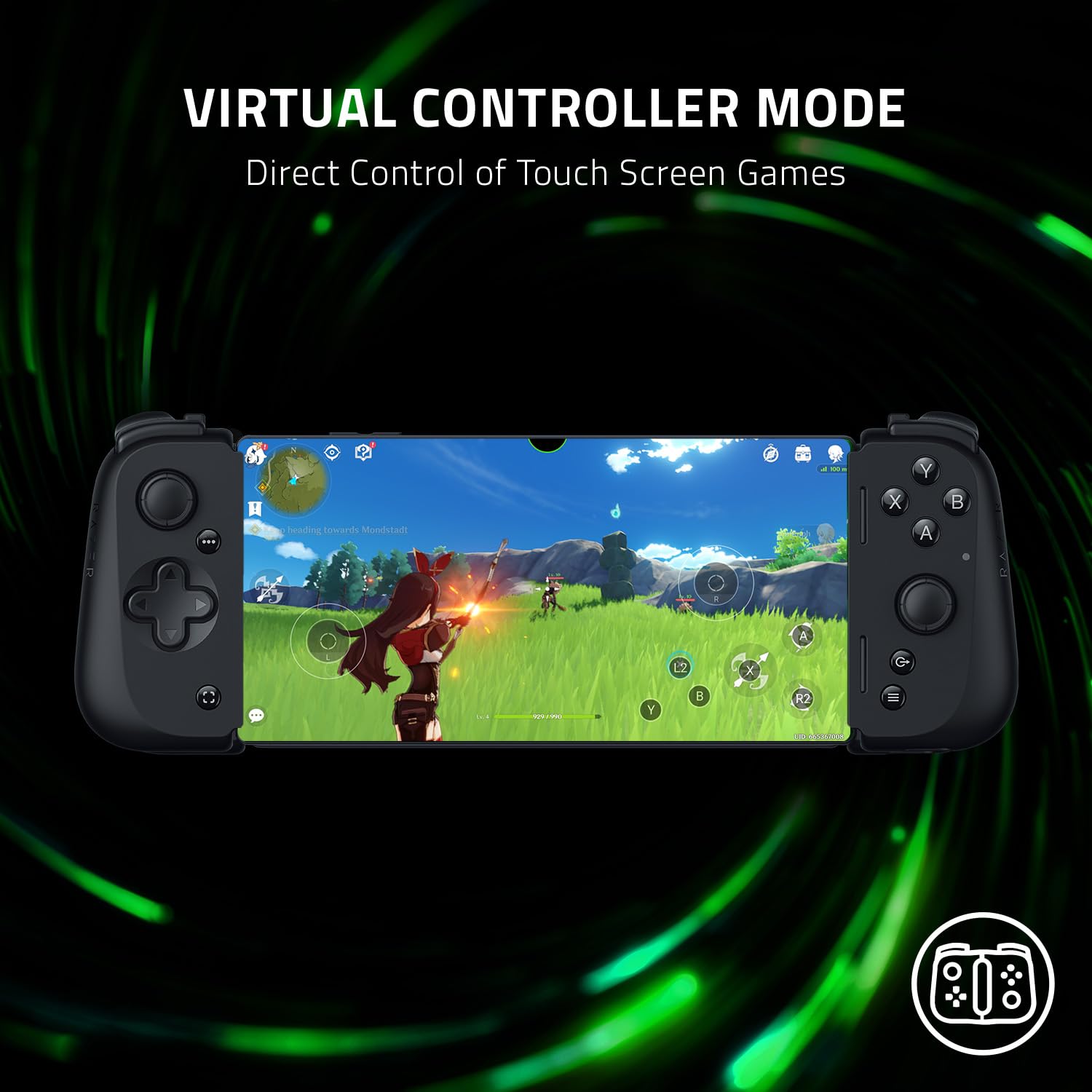 Foto 3 pulgar | Controlador de Juegos Móvil Razer Kishi V2 para Android - Venta Internacional
