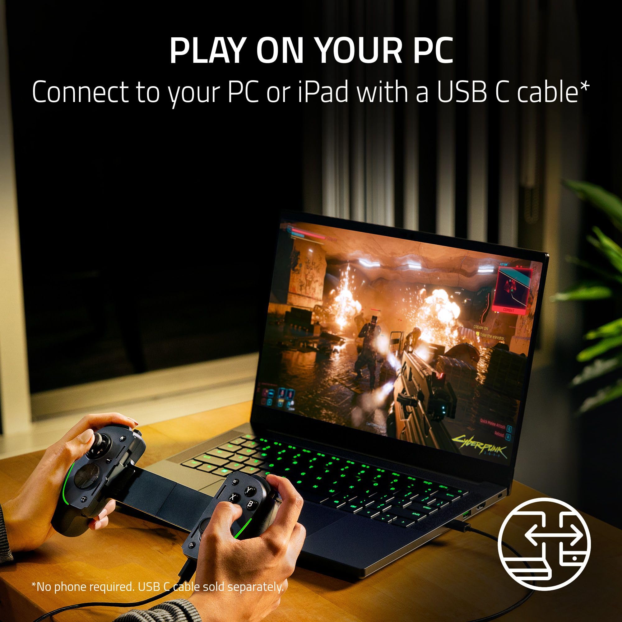 Foto 7 pulgar | Controlador de Juegos Razer Kishi Ultra para Android/iPhone/iPad - Venta Internacional