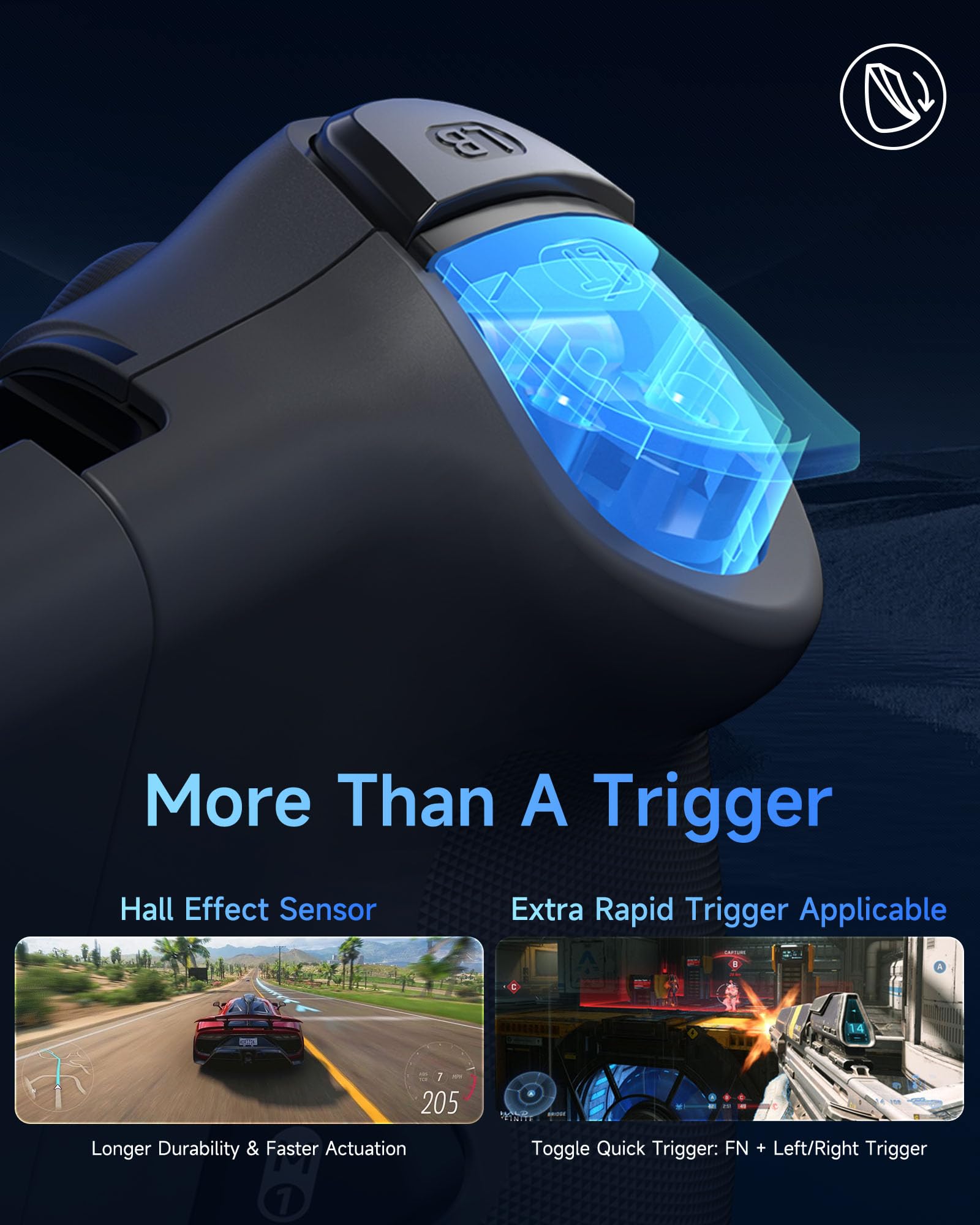 Foto 5 pulgar | Controlador de Juegos Móvil Bluetooth Easysmx M15 Serie 15 - Venta Internacional