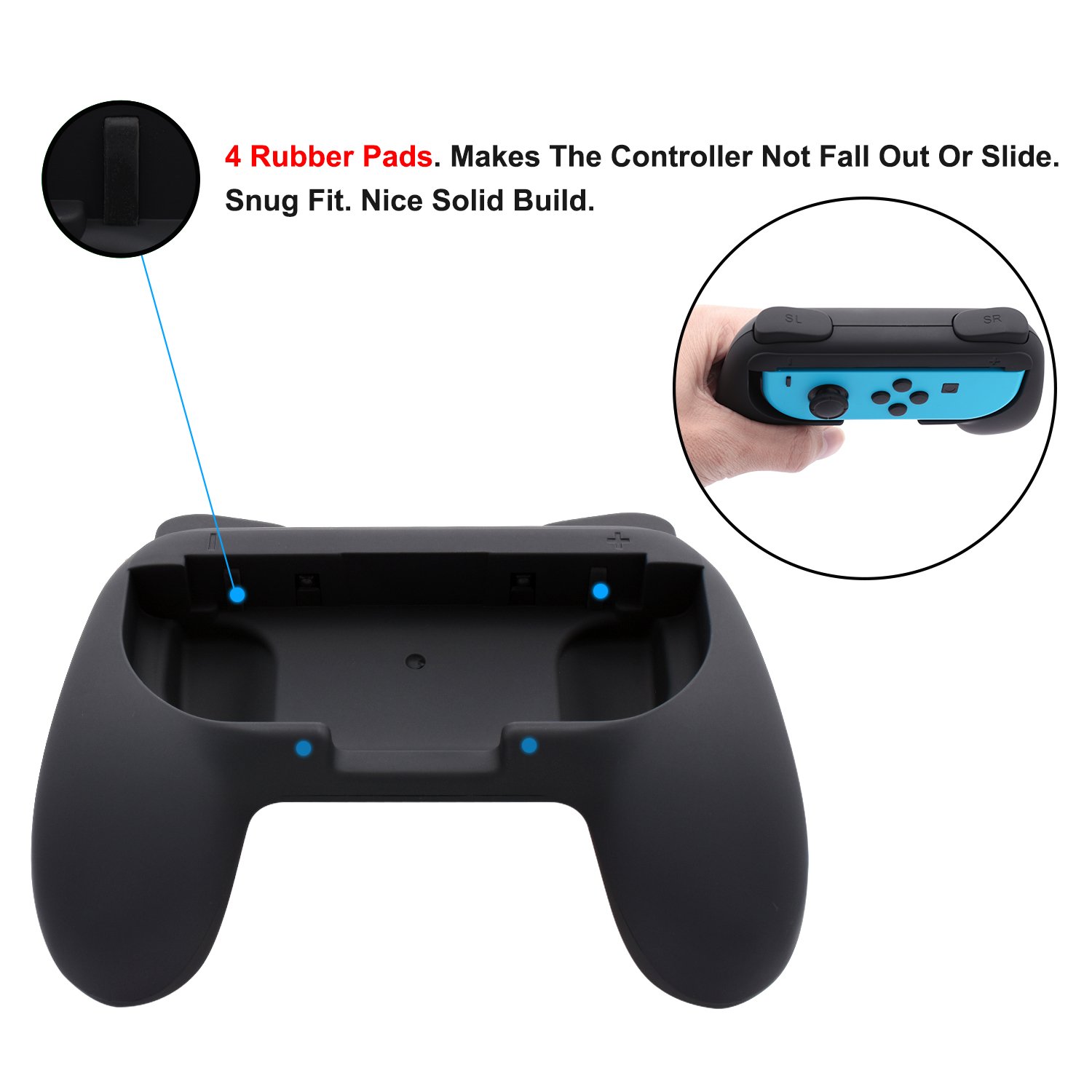 Foto 6 pulgar | Grips Fastsnail Para Nintendo Switch Joy-con Y Switch Oled - Venta Internacional.