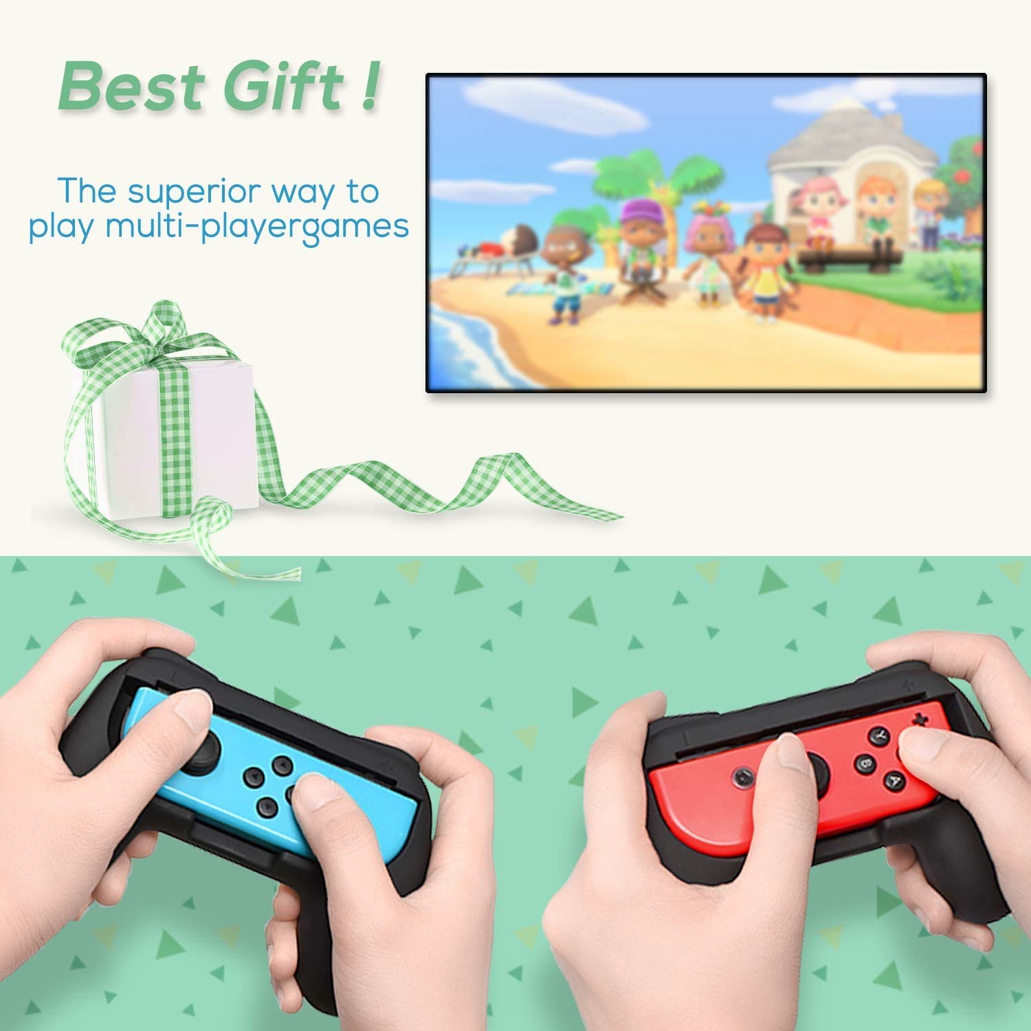 Foto 7 pulgar | Grips Fastsnail Para Nintendo Switch Joy-con Y Switch Oled - Venta Internacional.