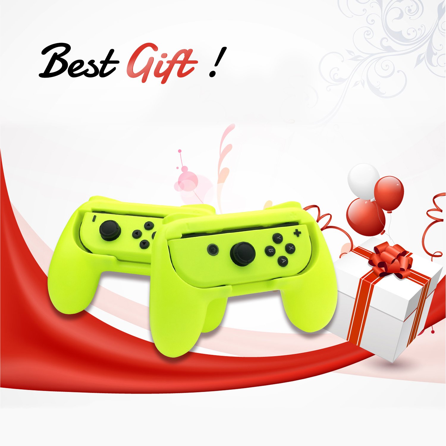 Foto 7 | Grips Fastsnail Compatible Con El Paquete Joy-con De Nintendo Switch 2 - Venta Internacional.